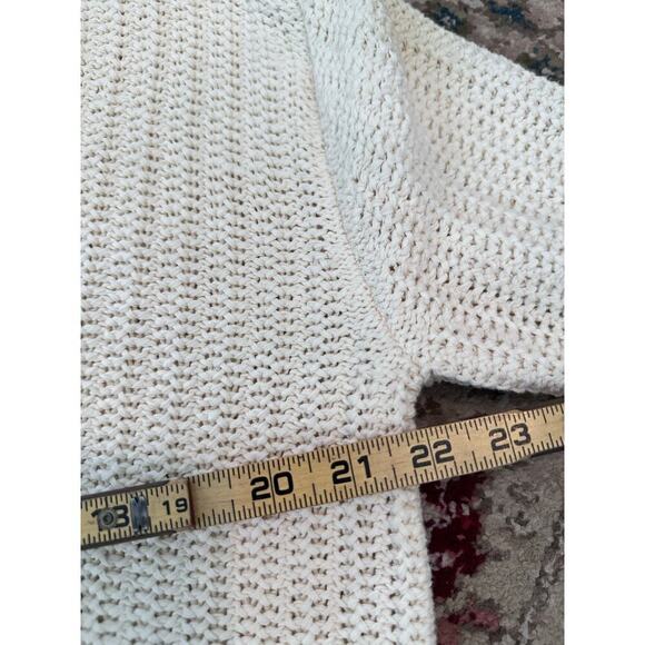 NWT CAbi #6233 Croquet Oversized Knit V-Neck Drop Shoulder Sweater Size Medium - Picture 5 of 9